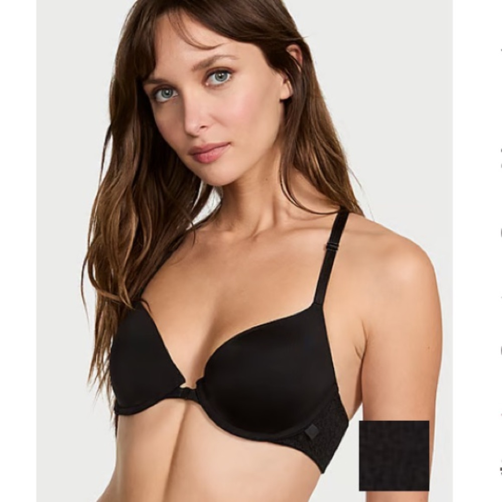 NWOT Victoria's Secret sexy tee smooth Lacie lightly lined front close demi bra